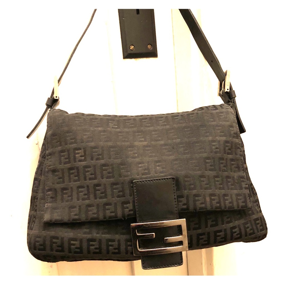 VINTAGE Fendi Mama Zucchino Bucket Handbag